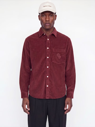 JACK & JONES Chemise 'JORFREDERIKSBERG' en S en marron châtaigne, Vue avec produit