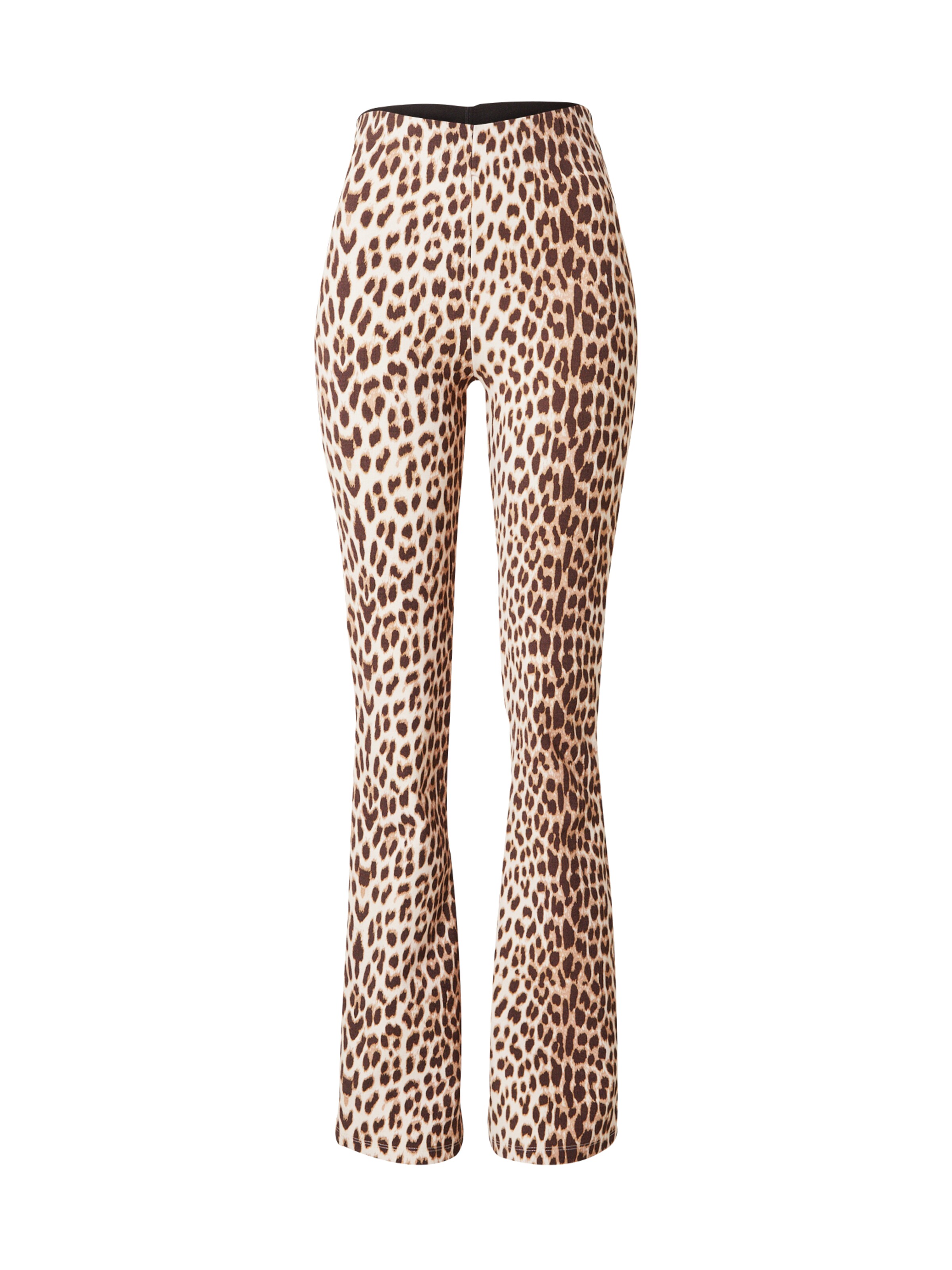 OH APRIL Bootcut Hlače 'Tia' | bež barva: sprednja stran