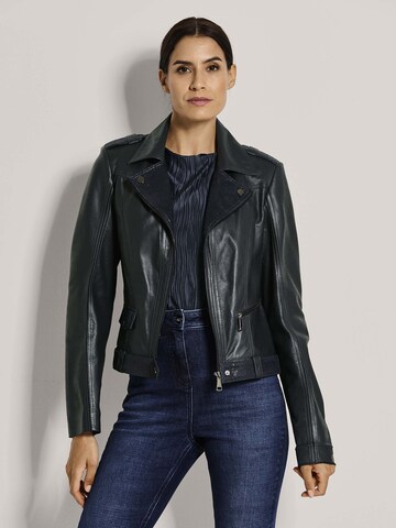 Veste mi-saison MADELEINE en bleu : devant