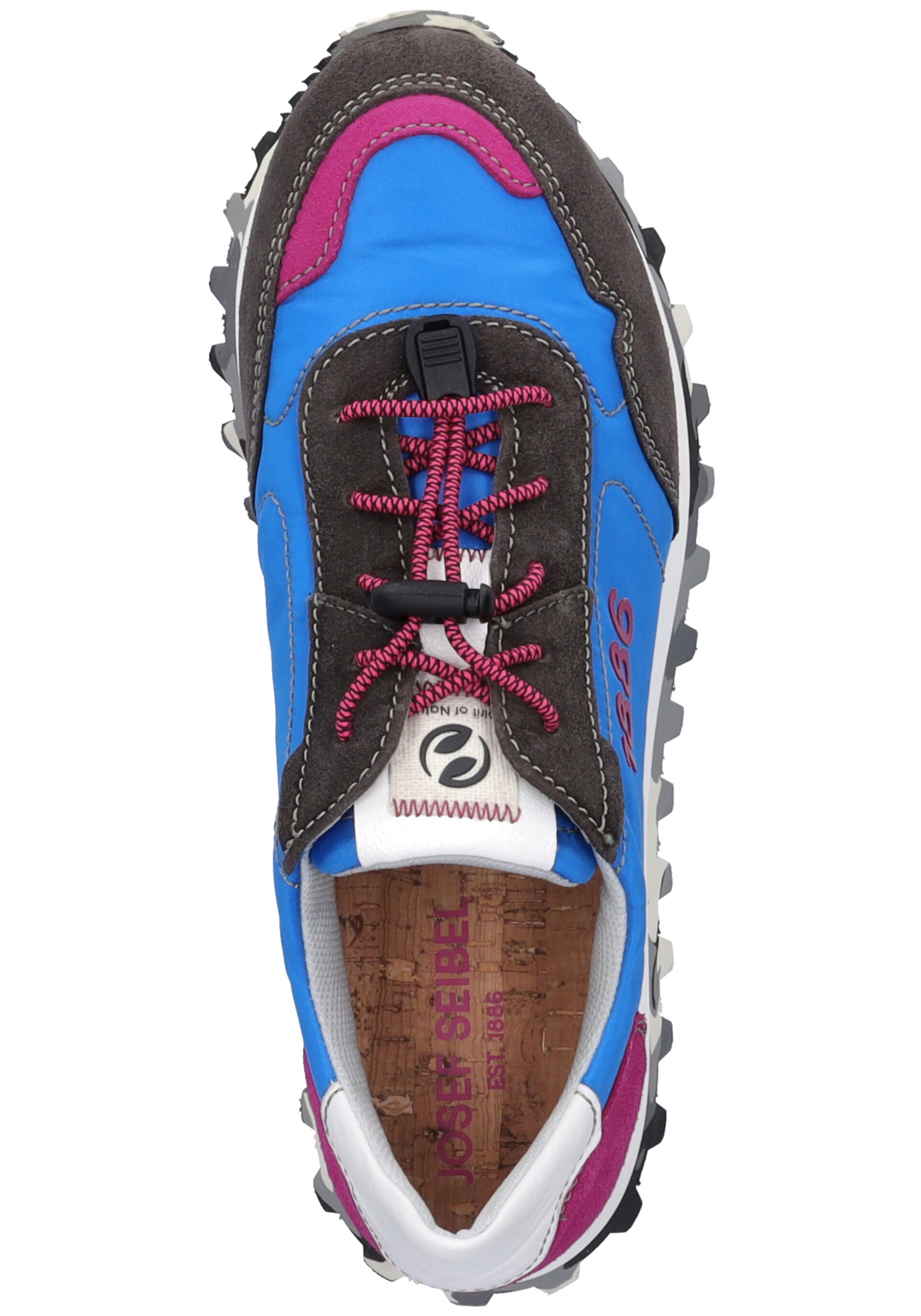 JOSEF SEIBEL Platform trainers 'BONNIE 01' in Blue