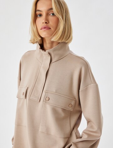 Koton Pajama shirt in Beige
