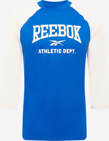 Reebok Λειτουργικό μπλουζάκι 'Workout Ready Supremium' σε μπλε: μπροστά