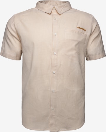 Schöffel - Camisa funcional 'Wakefield' em laranja: frente