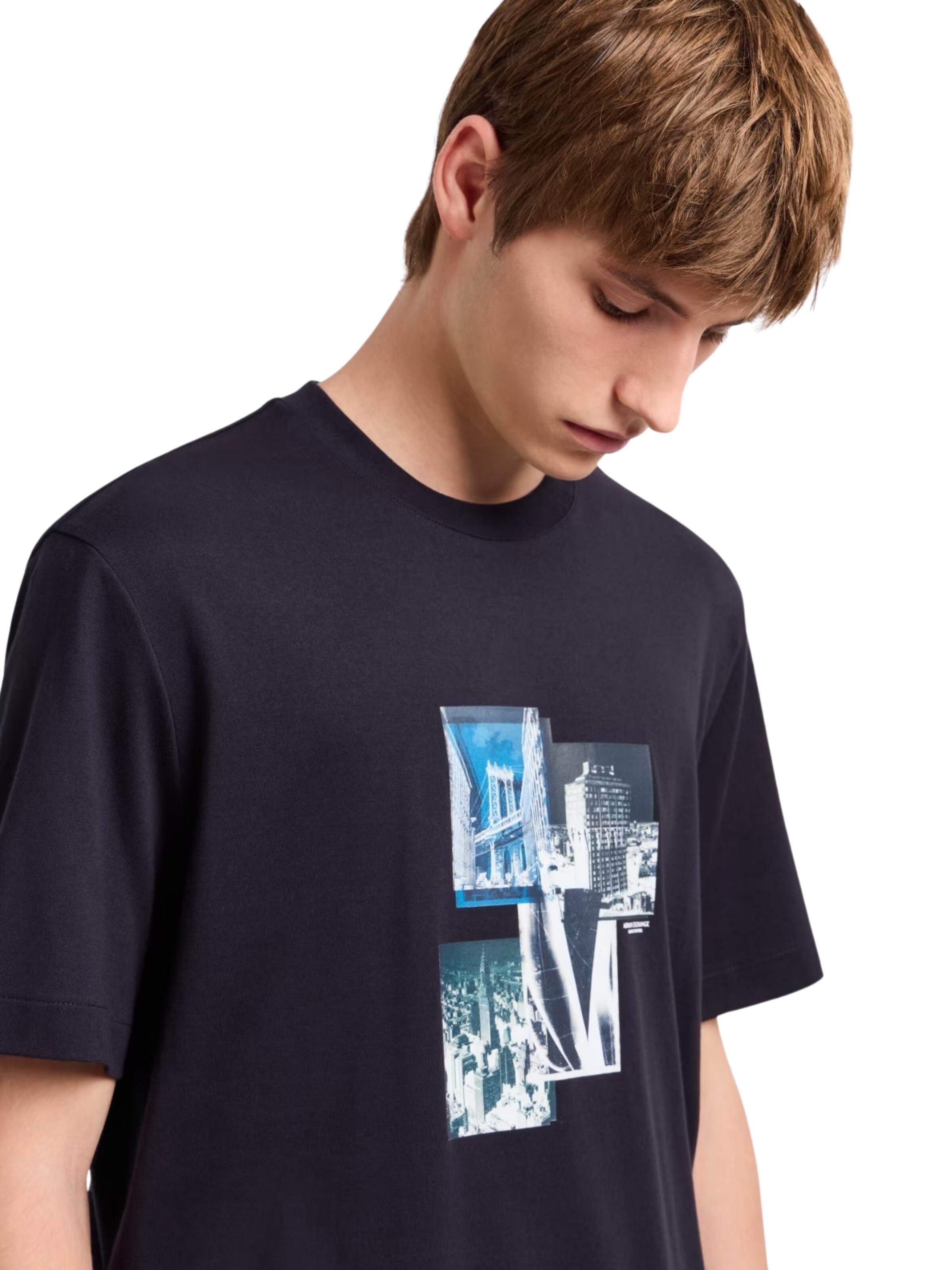 ARMANI EXCHANGE Shirt in Blue