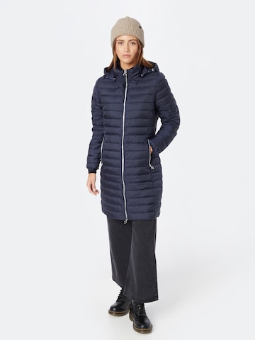 s.Oliver Between-Seasons Coat in Blue: front