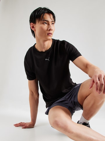PUMA Функциональная футболка 'CLOUDSPUN' в Черный: спереди