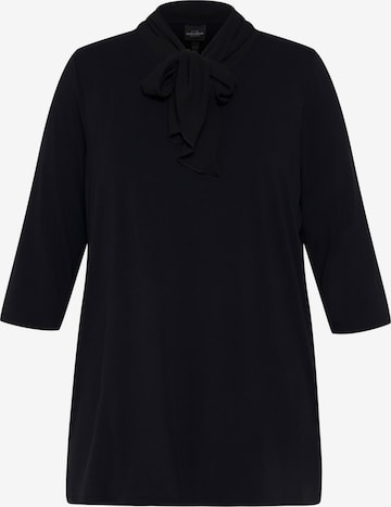 Ulla Popken - Blusa em preto: frente