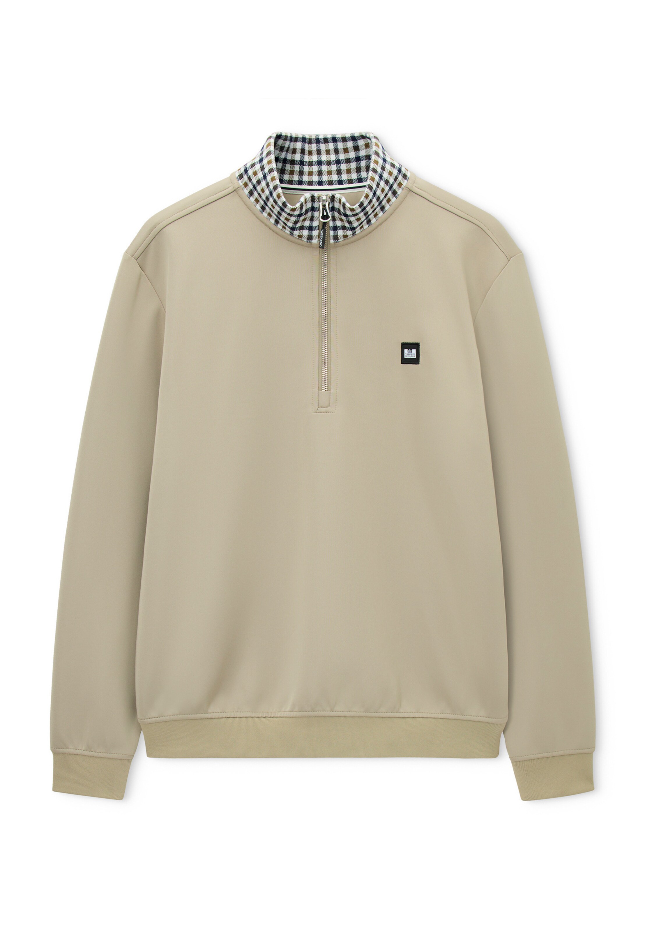Weekend Offender Sweatshirt in Beige: voorkant