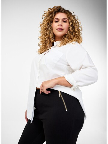 Zizzi Skinny Legginsy 'Cawinola' w kolorze czarny