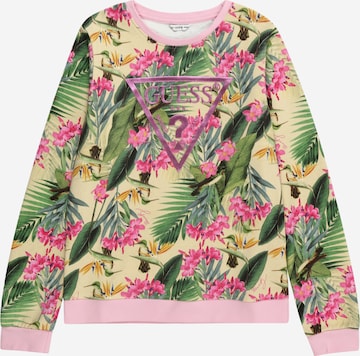 GUESS Sweatshirt 'ACTIVE' in Gemengde kleuren: voorkant