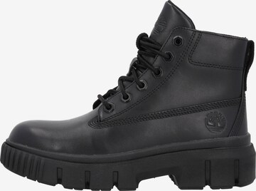 TIMBERLAND Schnürstiefelette 'Greyfield' in Schwarz