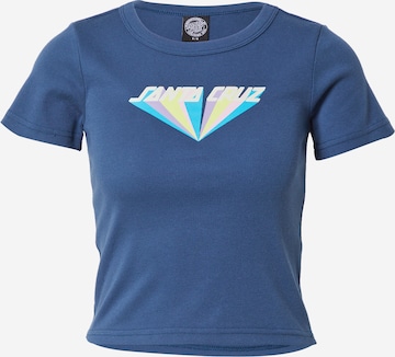 Santa Cruz Shirt in Blauw: voorkant