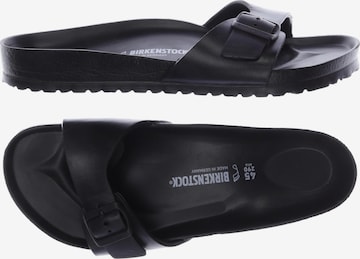 BIRKENSTOCK Sandalen 45 in Schwarz: Vorderseite
