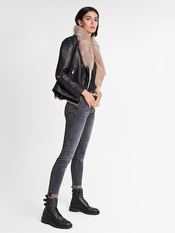 Salsa Jeans Skinny Fit Дънки 'Secret Glamour' в сиво