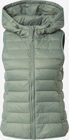 Gilet 'NEW TAHOE' di ONLY in verde: frontale