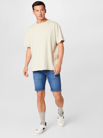 LEVI'S ® Slimfit Shorts '412™ Slim' in Blau