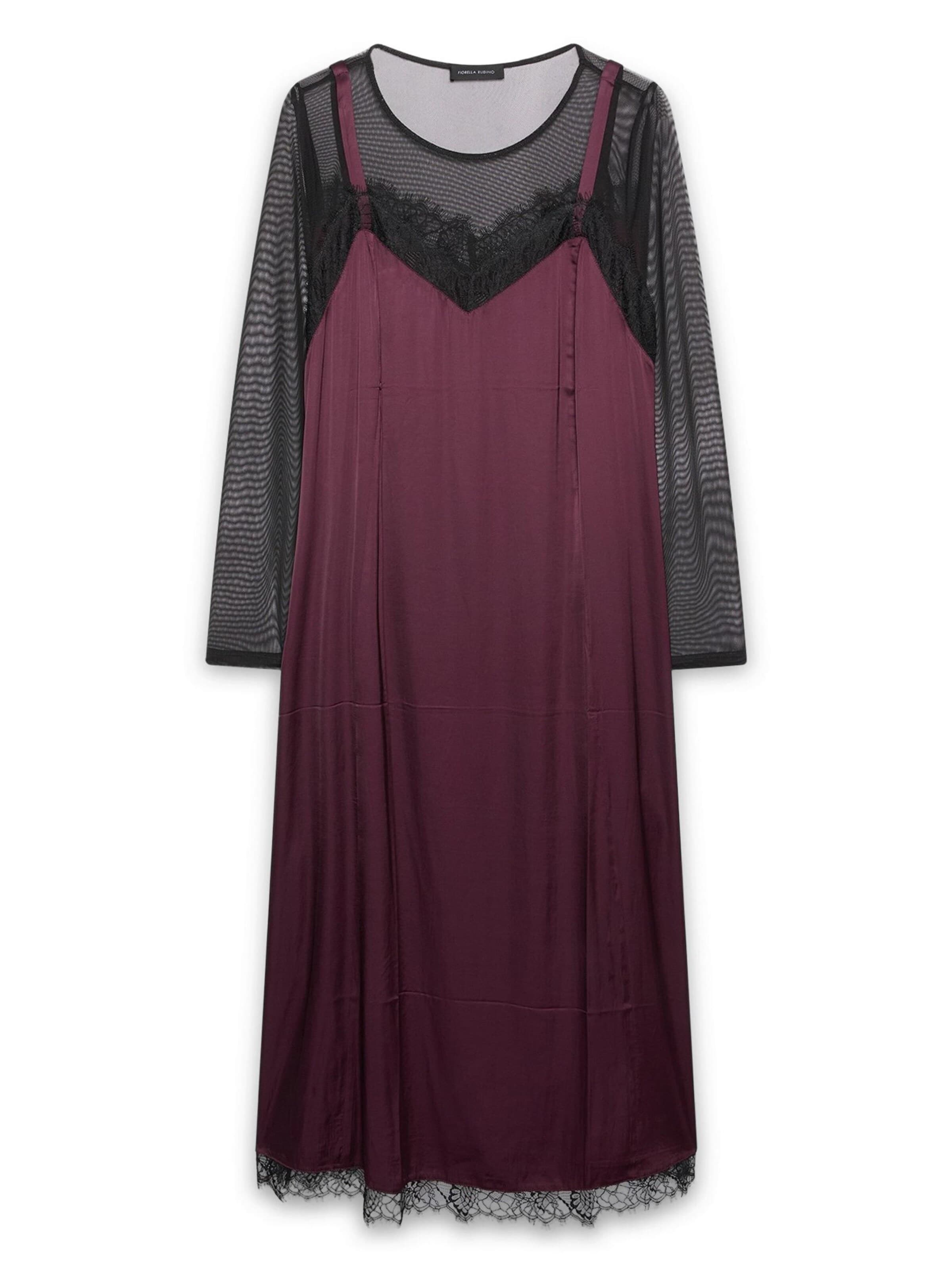 Fiorella Rubino Jurk in Lila: voorkant