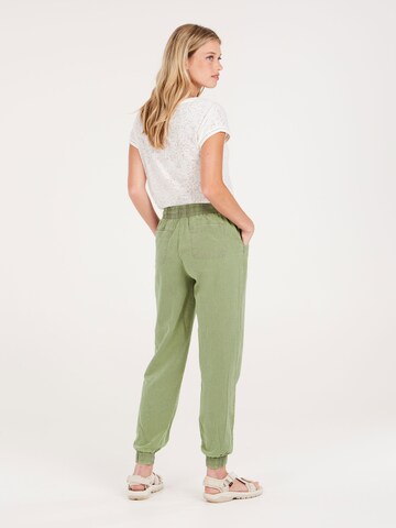 PROTEST Regular Pants 'PRTExline' in Green