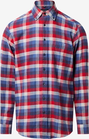 Andrew James Button Up Shirt in Blue: front