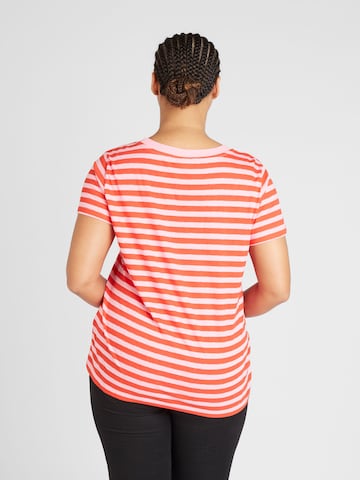 ONLY Carmakoma T-Shirt 'FELINA' in Rot