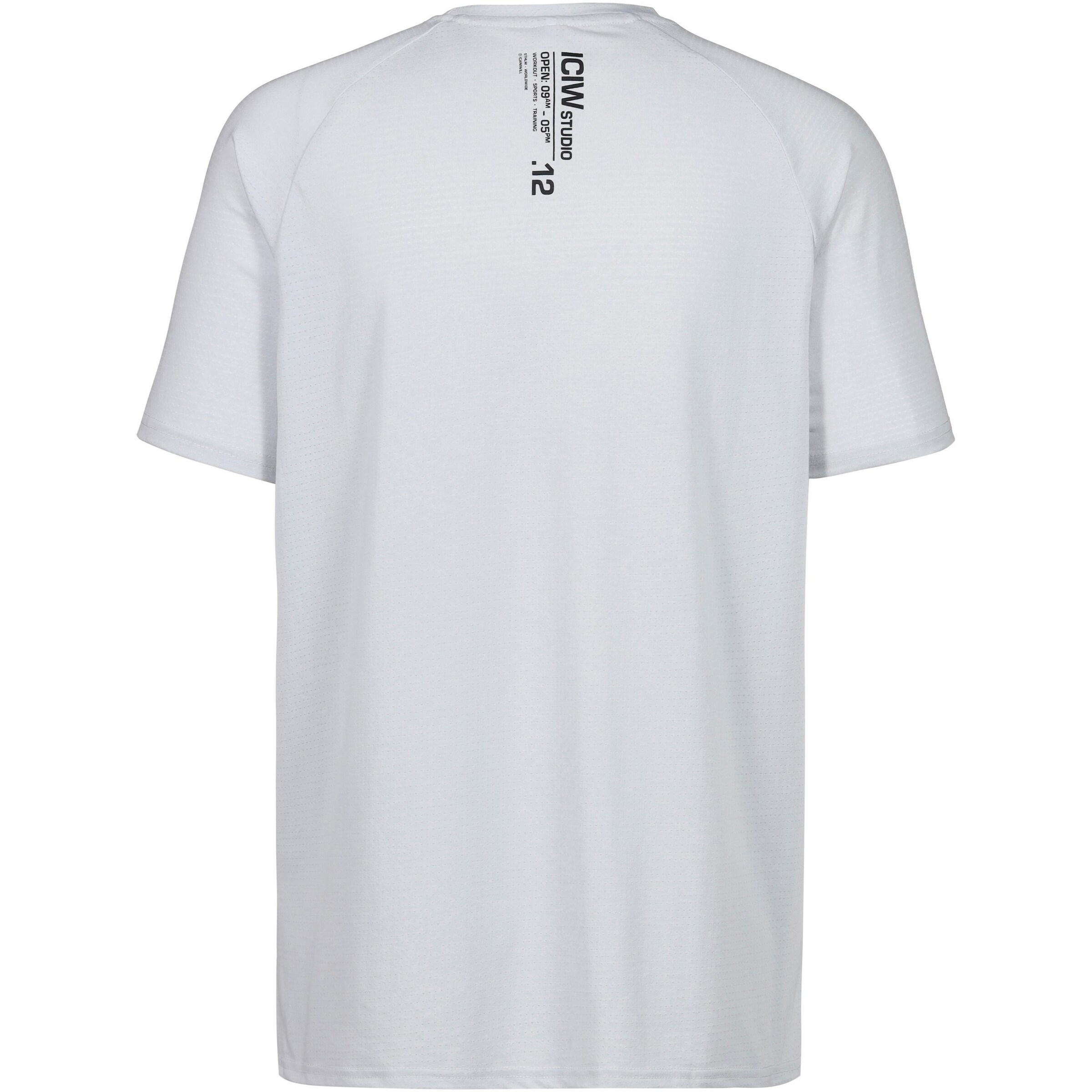 ICANIWILL Funktionsshirt 'Stride' in Weiß