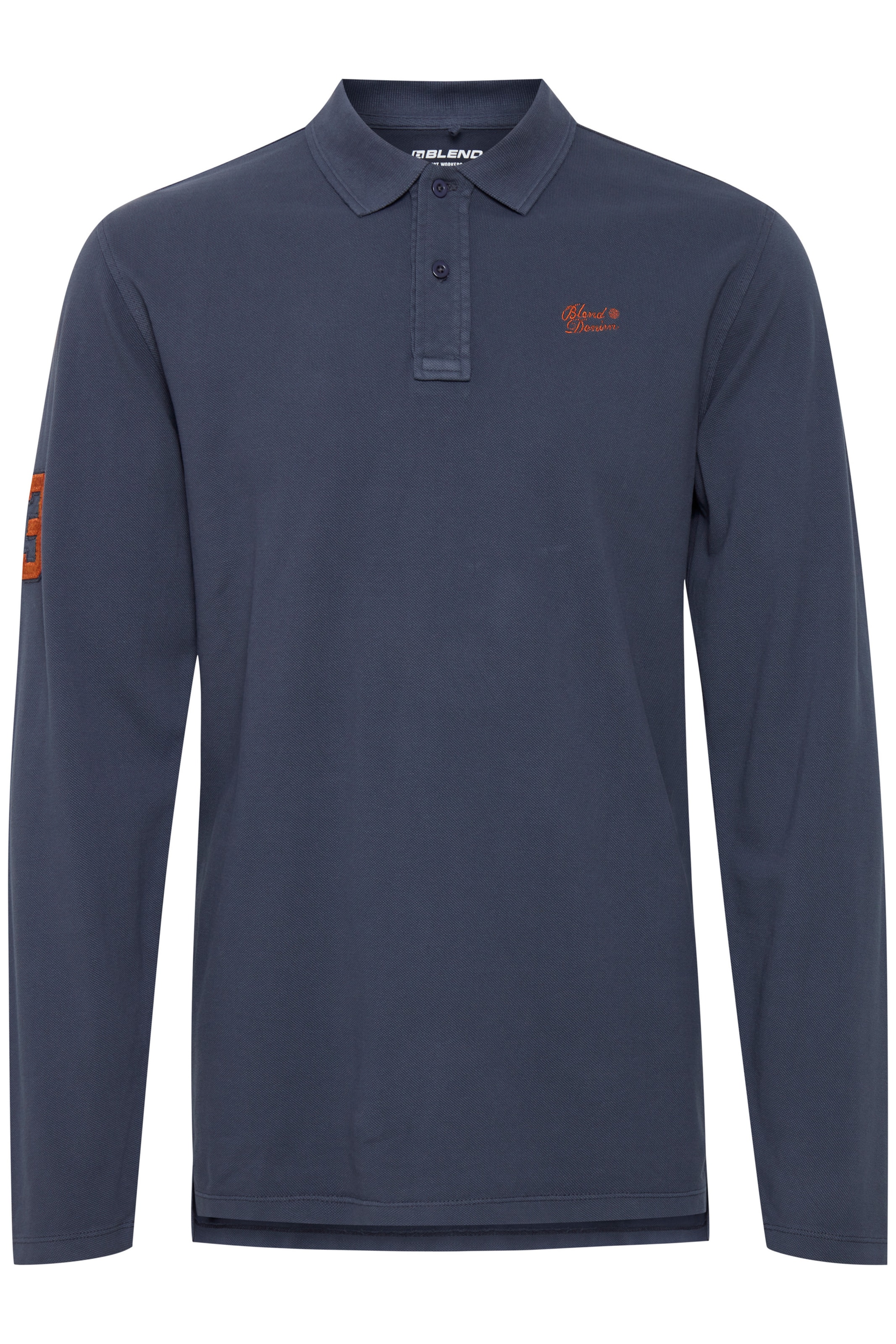 BLEND Shirt 'Dahoud' in Blauw: voorkant
