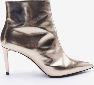 Balenciaga Dress Boots in 37 in Silver: front