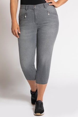 Ulla Popken Jeans 'Mony' in Grey: front