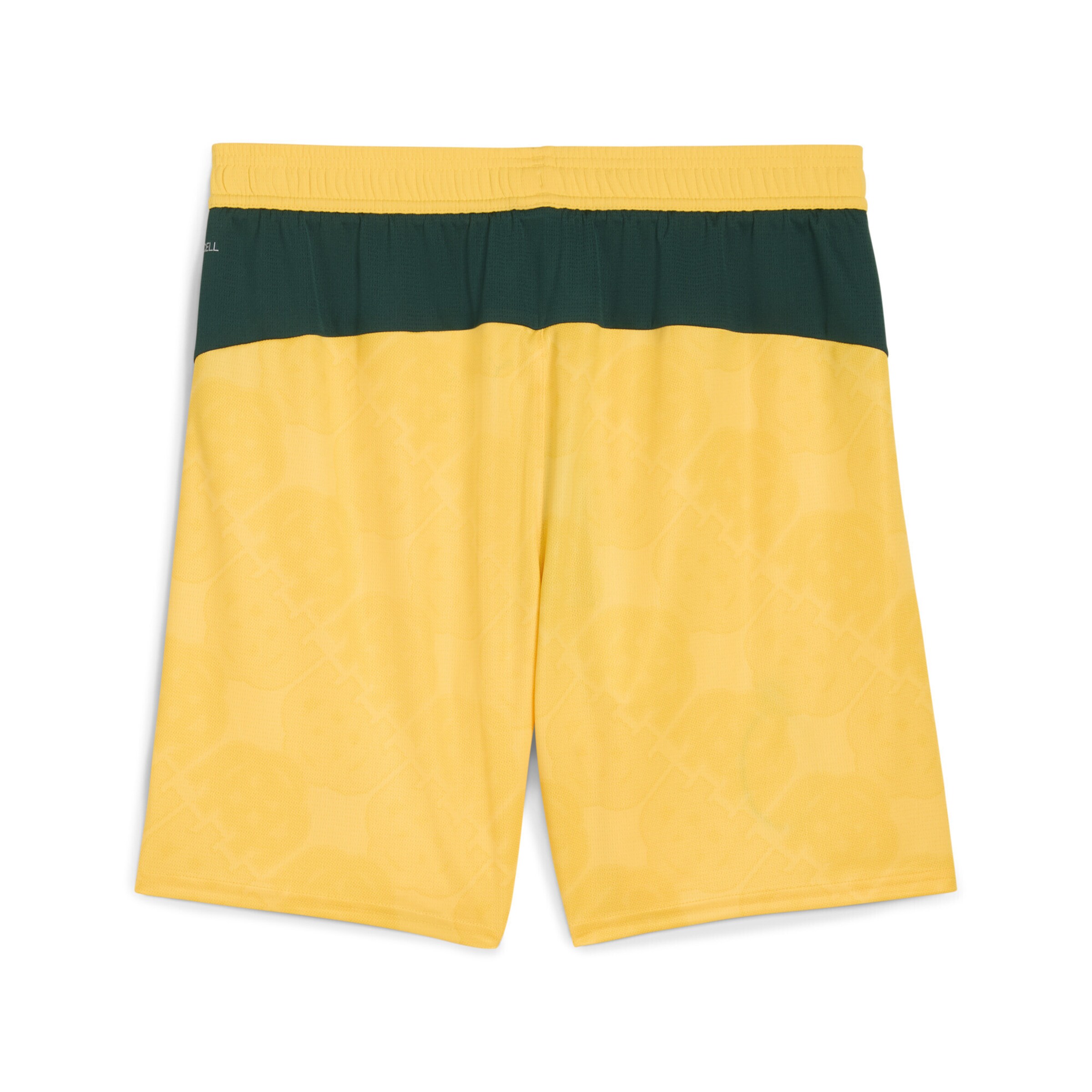 PUMA Regular Workout Pants 'AC Milan' in Yellow