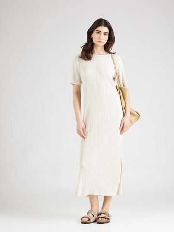 Y.A.S Jurk 'OLINDA' in Beige: voorkant