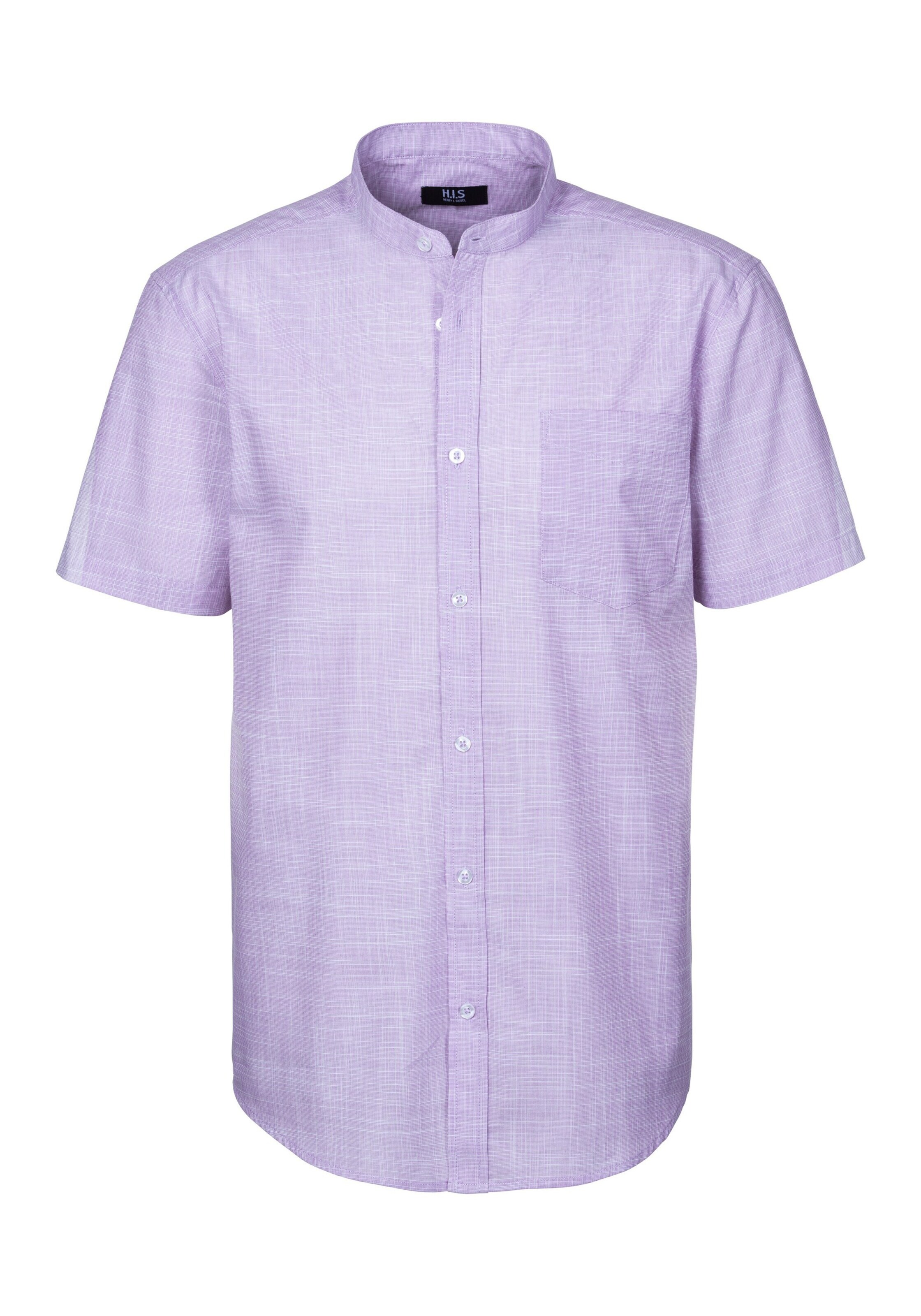 Chemise H.I.S en violet : devant