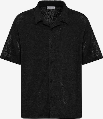 juoda Dandalo Patogus modelis Marškiniai: priekis