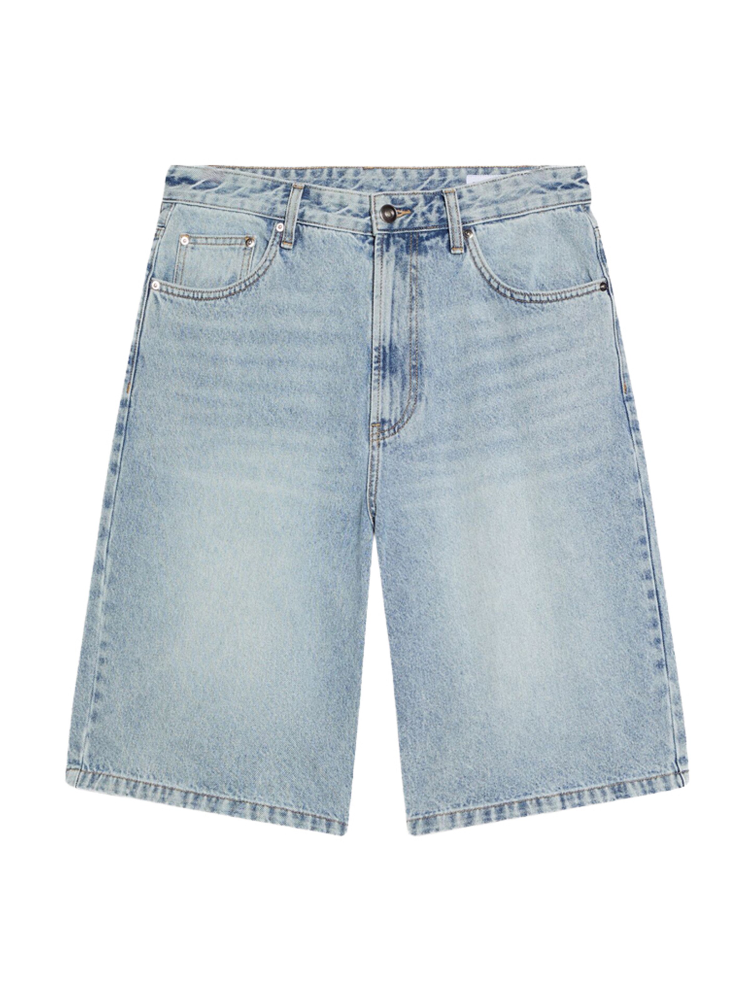 Bershka Jean en sable / bleu clair / noir, Vue avec produit