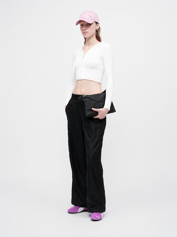 PUMA Wide leg Workout Pants 'Puma x Rose' in Black