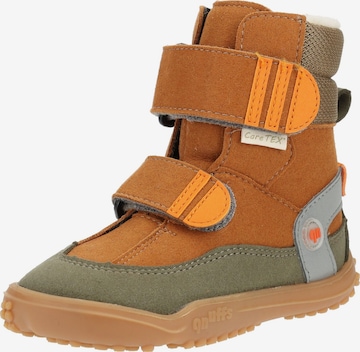 Qnuffs Boots in Yellow: front