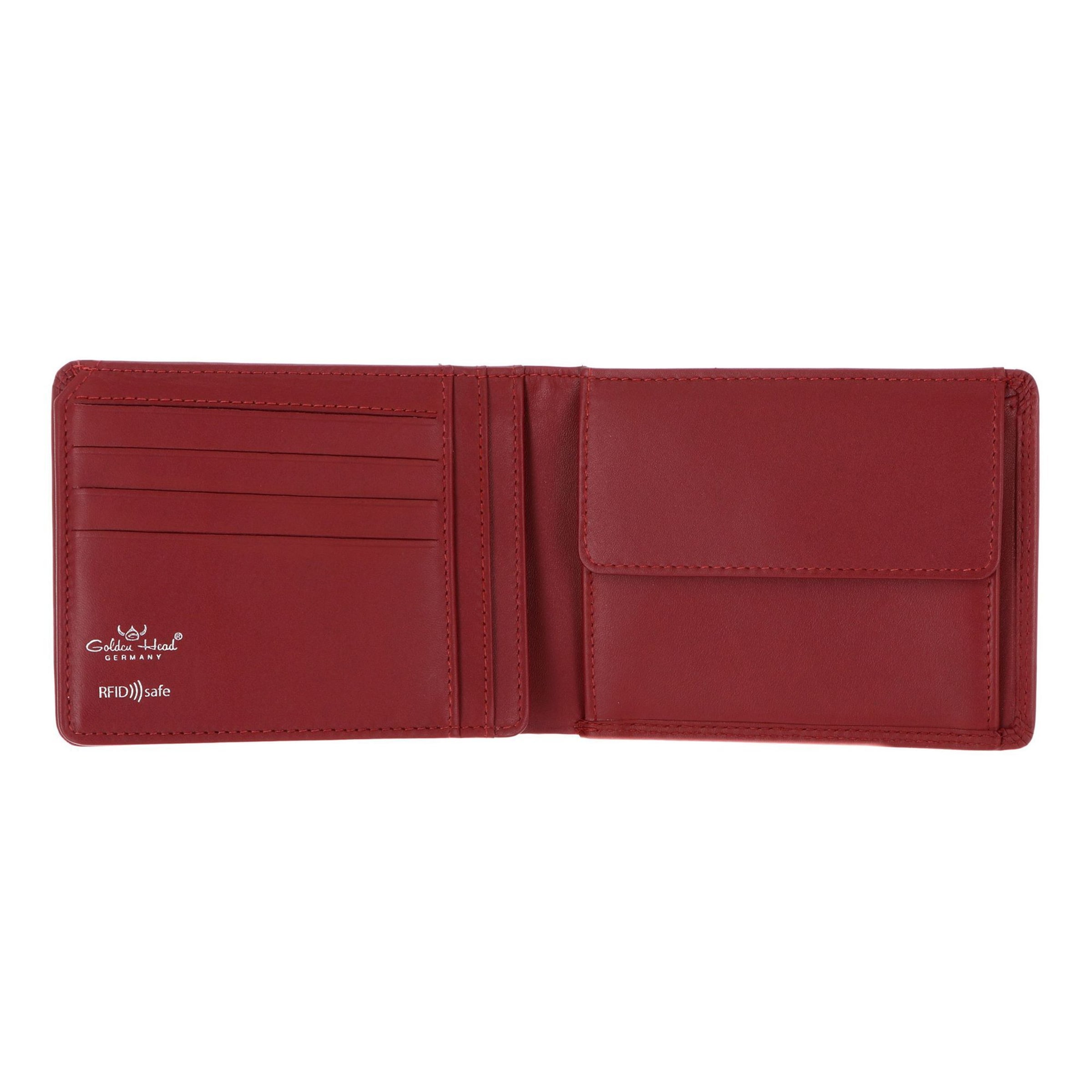 GOLDEN HEAD Portemonnee 'Polo ' in Rood