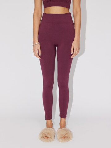 LeGer by Lena Gercke - Skinny Leggings 'Alexa' en lila: frente