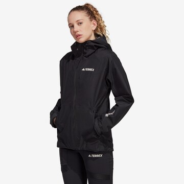 ADIDAS TERREX Performance Jacket 'Xperior' in Black: front