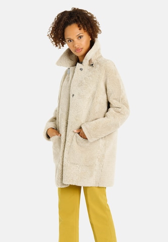 Werner Christ Winter Coat 'Serena' in Beige