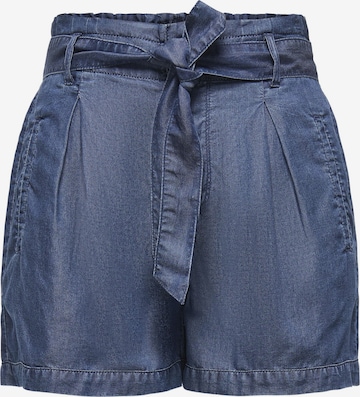 ONLY Pleat-front jeans 'CHARIS' in Blue: front