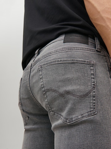 JACK & JONES Slimfit Jeans 'GLENN' in Grau