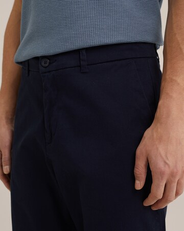 WE Fashion Regular Chino in Blauw