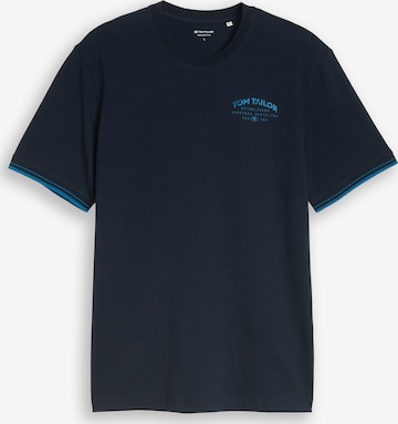 TOM TAILOR T-Shirt in Blau: Vorderseite