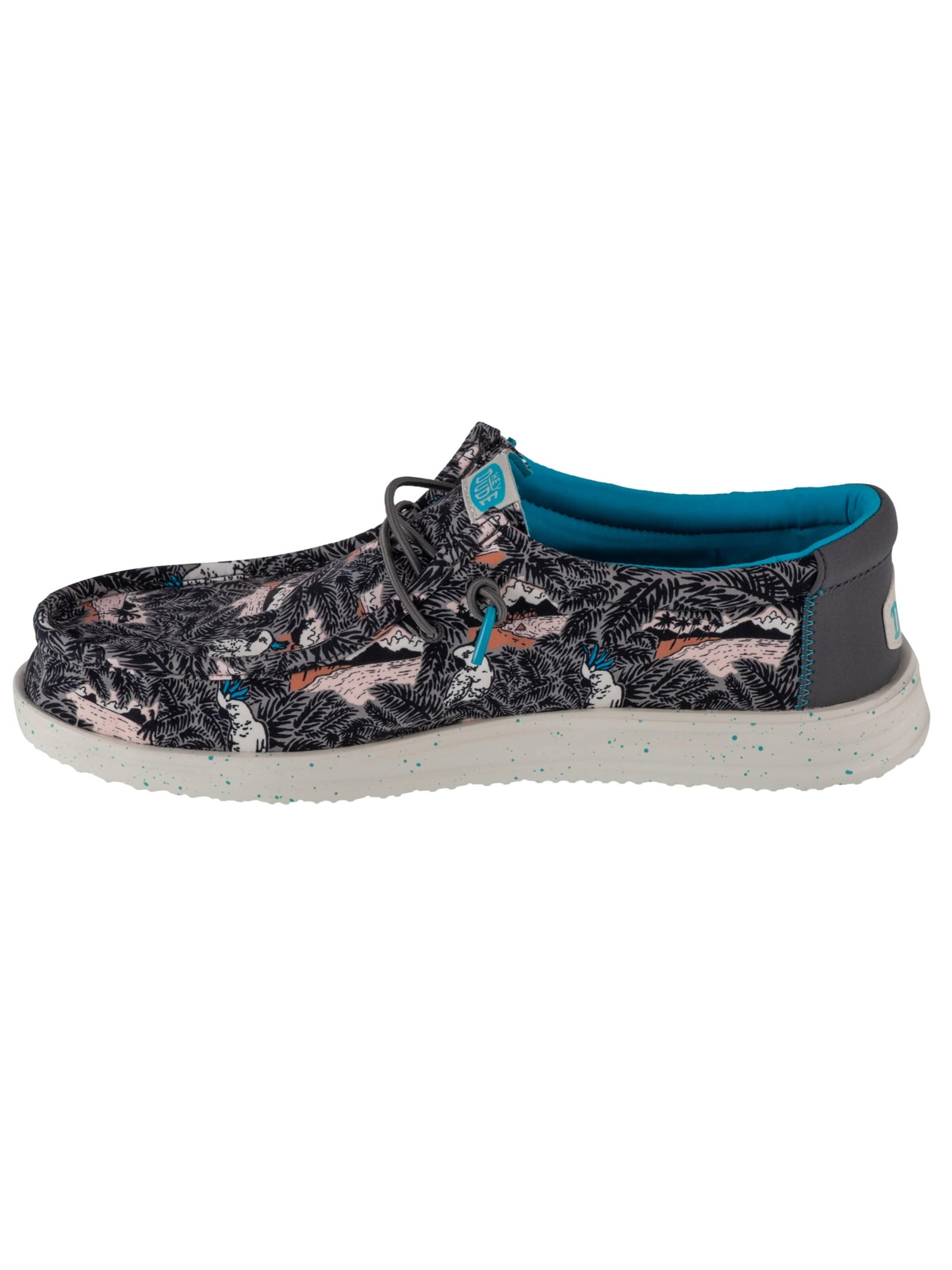 HEY DUDE Moccasin 'Hey Dude Wally H2O Tropical' in Black: front