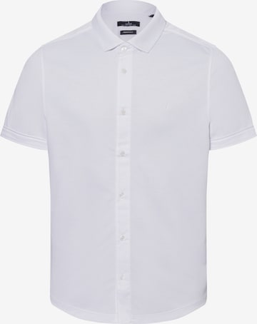 Ragman Overhemd in Wit: voorkant