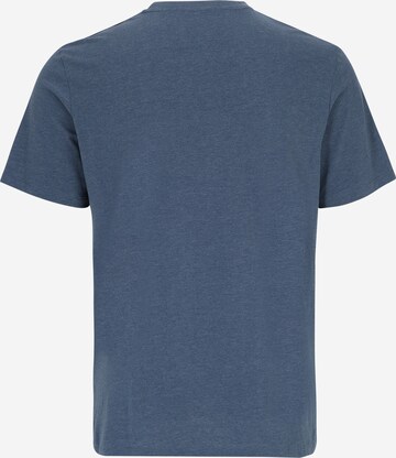 Jack & Jones Plus - Camiseta 'Paulos' en azul
