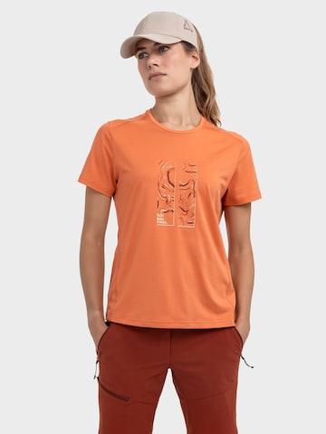 Schöffel Funktionsshirt 'CIRC Sulten' in Orange: Vorderseite