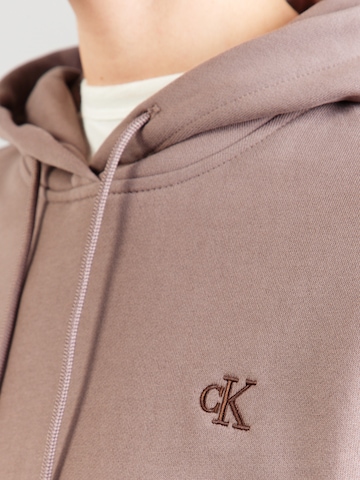 Sweat-shirt Calvin Klein Jeans en violet