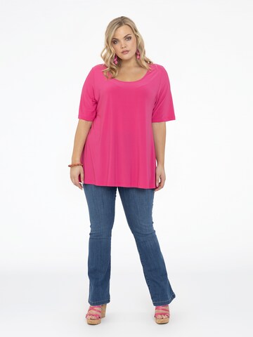 T-shirt Yoek en rose