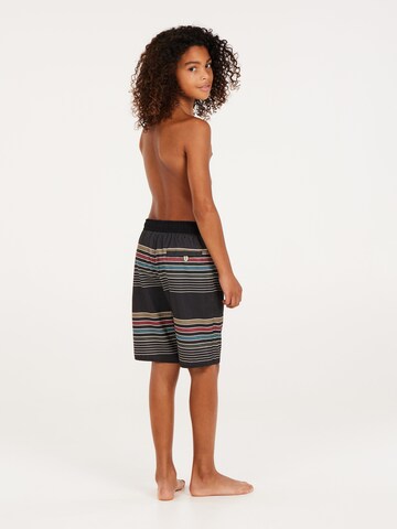 PROTEST Badeshorts 'PRTBANKS JR' in Schwarz